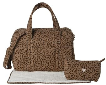 ENVIE DE FRAISE Wickeltasche, 24 oder 48 Stunden, Leopardenmuster, Beige, TU