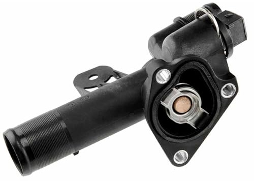 Partsline Boîtier Thermostat d'Eau compatible avec Clio III Kangoo 1.5 dCi | Aussi compatible avec Qashqai, Micra III, Modus, Scénic II et Jimny. Réf. équivalentes : 1106000Q0N, 110602309R, 8200248531