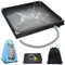 FTJKGH Faltbare Duschbasis, Tragbares Duschwanne Mobiles Camping mit Ablaufschlauch, Duschzelt Camping Duschbasis für Indoor Outdoor, 80x80x10cm