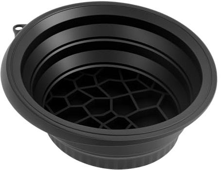 Face Bowl for Ice Quick Cooling Foldable Silicone Wash Basin with Built-in Ice Tray Portable Washing Basin for Puffiness Relief Soothe Skin Bathroom Accessories
