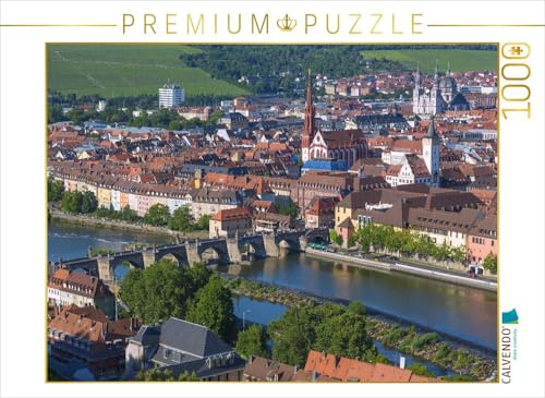 CALVENDO Puzzle Romantisches Würzburg | 1000 Teile Lege-Größe 64 x 48 cm Foto-Puzzle für glückliche Stunden