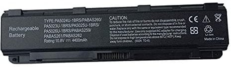 WXKJSHOP Replacement PA5024U-1BRS 4400mAh Laptop Battery For Toshiba Satellite T752 Series T752/WTCFB T752/WTTFB T752/WVTGB PA5023U-1BRS PA5025U-1BRS PA5026U-1BRS 10.8V/11.1V