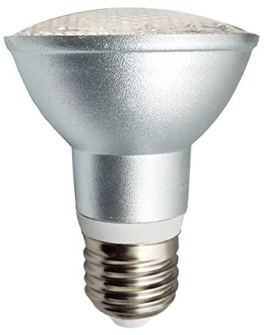 YAKAiYAL 7W PAR20 LED Lampe E27 Reflektorlampe Spotlicht Wasserdicht IP65 Leuchtmittel 220V Warmweiß 3000K 120 Grad 1-Pack Nicht Dimmbar MEHRWEG