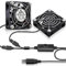 GDSTIME 2-Pack 60mm x 15mm USB Fan with 3 Speed Control, 5V Brushless DC Cooling Fans for PC Computer Case Cooler Raspberry Pi Radiator Ventilation