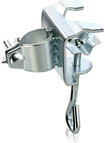 Nanyaciv Gartenschirm Tischklemme, Schirmständer Sonnenschirmhalter Fester Clip, Metall Tischklemme Schirmhalter Fixer für Sonnenschirme, Strand Hof Balkon