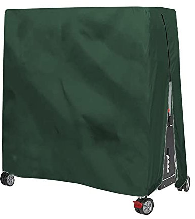 Housse de protection pour table de ping-pong imperméable résistante à la poussière UV Protection Oxford 165 x 70 x 185 cm Noir