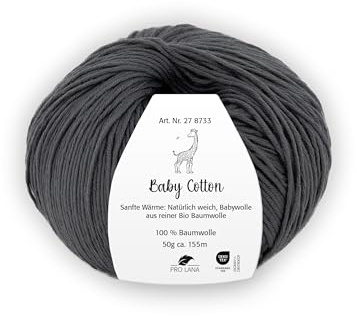 Pro Lana Baby Cotton 97 - anthrazit