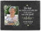 PR Print Royal - Schiefertafel 20x30 cm - Personalisierte Gedenktafel mit Foto, Name & Datum - Du bist nicht mehr da - Grabtafel, Grabschmuck - Klassisch für Erwachsene im Wohnzimmer