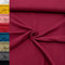 MAGAM-Stoffe Greta Musselin Stoff Double Gauze uni Oeko-Tex Meterware 50cm (12. Beere)