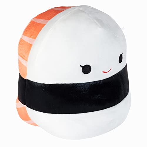 Squishmallows Solenn The Salmon Sushi-Plüschtier – offizielles Kellytoy – niedliches und weiches Stofftier – tolles Geschenk für Kinder