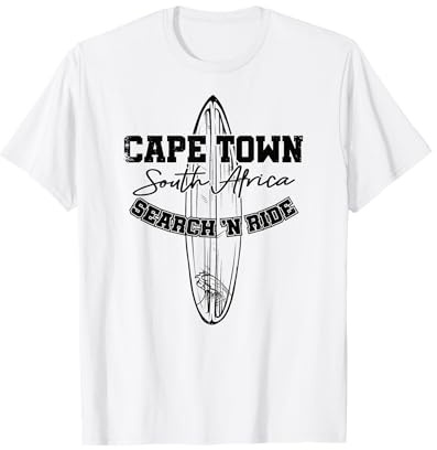 Südafrika Kapstadt Surfer I South Africa I Cape Town Surf T-Shirt