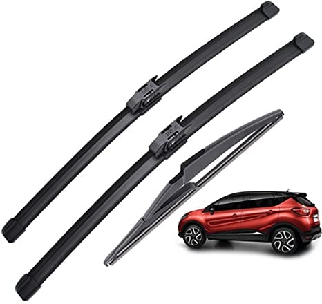 SCHAAN para Renault para Captur para Kaptur 2016 2017 2018 2019 2020 Limpiaparabrisas Delantero Trasero Escobillas Parabrisas Delantero 2616 12 Limpiaparabrisas