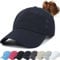 Cozyan Damen Pferdeschwanz Kappe Baseball Cap Unisex Einstellbare Baseballkappe Damen Sommer Einstellbare Schnell trocknende Masche Atmungsaktiv Baseballmütze