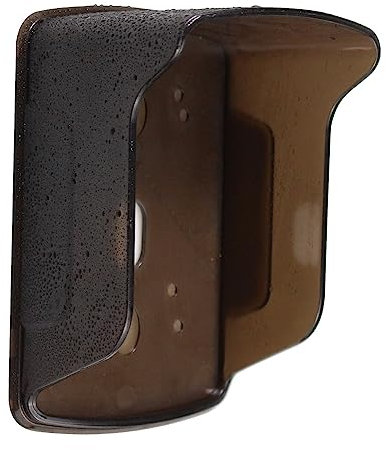 FUSYTULY Doorbell Rain proof Cover Shell, Plastic Waterproof Cover Weather Protector for Video Doorbell Fingerprint Access Controller RFID Keypad Door Lock System (Brown)