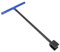 Clé De Compteur D'eau, Outil D'arrêt D'eau, Conception économe d'effort, Clé De Trottoir En Acier Avec Poignée En T Avec Outil Utilitaire à 4 Voies Pour Robinets De Vannes 41 x 19,5 cm(Bleu)