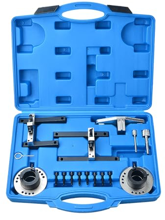 16-teiliges Motor-Nockenwellen-Arretier-Timing-Werkzeug Kompatibel Mit FORD Fiesta 1.0 ECOBOOST (SCTi) Kompatibel Mit Mondeo Fiesta (13-17), Focus (12-18)