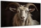 DARO Design - Wand-Bild auf 6mm HDF 30x20 cm Steinbock - Wand-Deko Bilder Geschenk
