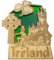 Kühlschrankmagnet, Irland-Souvenir, keltisches Design und irisches Wahrzeichen, Sammlerstück, magnetisches Geschenk, 8,2 x 10,2 cm