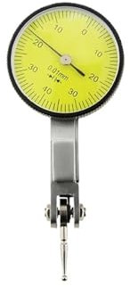CIJIAOPOYU 0,8 mm Hebel Messuhr Uhr Anzeige Mikrometer Messuhr Uhr Anzeige Komparator Messwerkzeuge(10mm Dial Indicator)