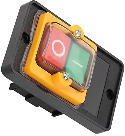 Interruptor de Botón, AC220V/380V 10A Botón Pulsador de Encendido/apagado Impermeable