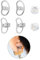 Yamobi 3 Stück Earring Backs,Hypoallergenic Ohrstecker, Earring Lifters Für Große Ohrläppchen, Verschlüsse Für Ohrstecker