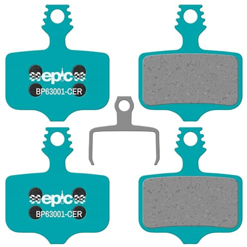 epic Pastiglie freno a disco per freni SRAM Rival, RED, Apex, Force, Level T/TL/TLM, XX | Opzioni organiche, semi-metalliche, sinterizzate, ceramiche, e-bike | silenziose, durevoli, ad alte