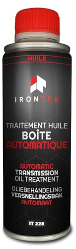 Traitement Huile Boîte Automatique ATF 375ml - IRONTEK | IT228 | Anti-Oxydation | Protège Joints | Améliore Fluidité & Longévité
