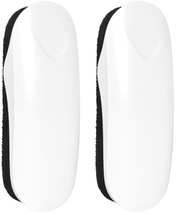 DumanAsen Magnetic Whiteboard Eraser, 2 Pcs Strong Magnetic Dry Erase Board Cleaner, Durable Felt Surface, Easy to Use, Perfect for Office, Classroom, or Home Use (Whiteboard Eraser)