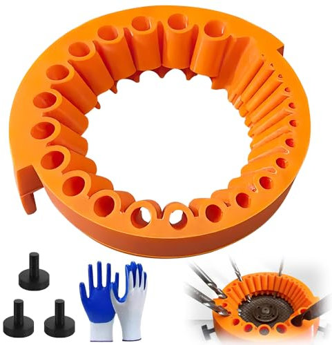 YANGUN Bohrerschärfer Werkzeug, Universal Drill Bit Sharpening Tool, Bohrerschleifgerät Bohrerschärfgerät, 2 bis 13 mm Drill Bits zum Schleifen 125 mm Schleifer & Winkelschleifer, Multipurpose