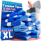 Pack 12 Recambios Papelera Pañales XL – 6 Metros por Unidad (72M Totales) – Aroma Talco Bebé – Bolsa Pañales Compatible Tommee Tippee Twist & Click, Sangenic Tec, Simplee Sangenic