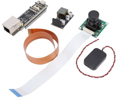 Jectse Entwicklungsboard, 100 Mbit/s Ethernet RJ45-Port mit AI-Sprachunterstützung für P4, 32 Bit Dual Core Single Core Prozessor, 5 MP Kamera, PoE-Modul, MIPI CSI DSI