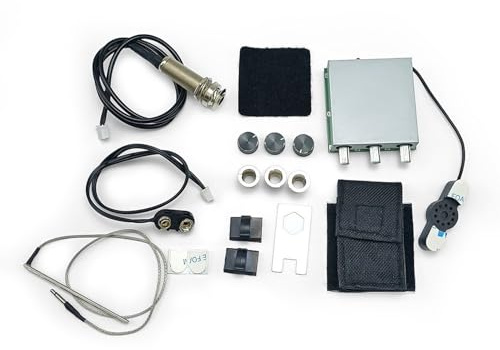 Vroomoto Guitare Folk Acoustique Micro Piézo Double Système Prise Microphone