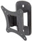 AVF TV & Monitior Mount - Tilt & Turn Black Wall Bracket for Screens up to 32 and 10kg - Universal VESA 75x75mm & 100x100mm - Fixings Provided - MRL12