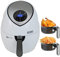Heissluftfritteuse Halogen Konvektionsofen Heissluftgrill Halogen Heissluft Ofen Multicooker ECO-AIR-PROFI DC-1400W