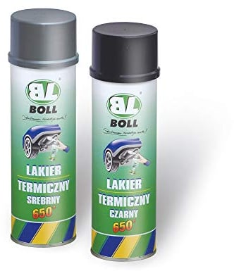 Boll 500ml Thermolack Auspufflack Hitzebeständig 650° Silber Spray 001018