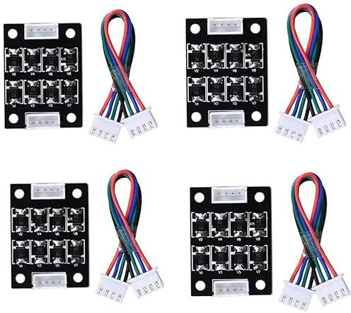iHaospace 3D Drucker Smoother Stepper Motor Driver TL-Smoother Module Mustereliminierung Motorfilter Clipping Motortreiber Controller-Zubehör for Ender 3 CR-10S,Ender 5 Schrittmotorantriebe (4 Stück)
