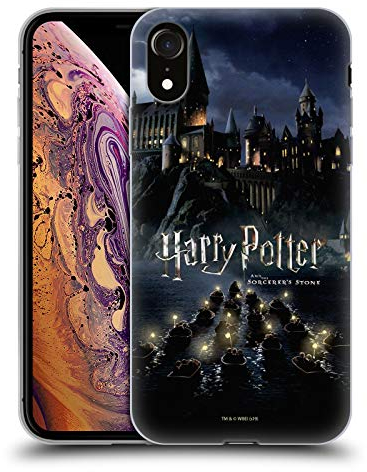 Head Case Designs Officially Licensed Harry Potter Castle Sorcerer's Stone II Gel Case [Military Grade Protection] Compatible With Apple iPhone XR