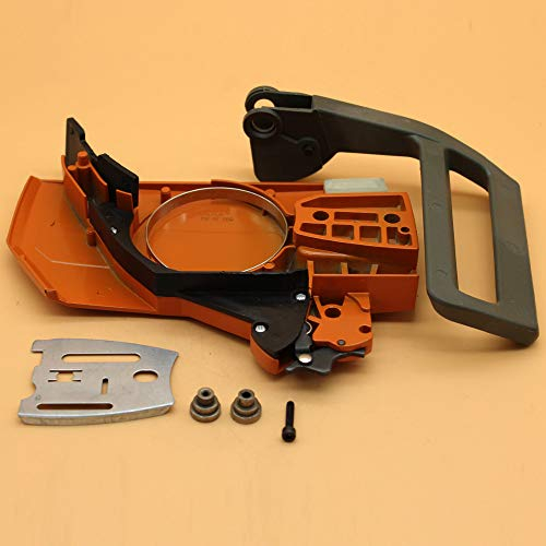 Frein de chaine Couvercle d'embrayage Poignee Kit de protection Ensemble HUSQVARNA 61 66 266 268 272 272XP Pièces de rechange pour tronçonneuse 503727401