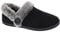 Skechers Damen Cozy Campfire Fresh Toast Hausschuh, Black Microfiber/Faux Fur, 36 EU