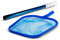 Kescher Set 7, Laubkescher flach, Teleskopstange kurz, Reinigung, Schwimmbecken, Pool, Quick Up