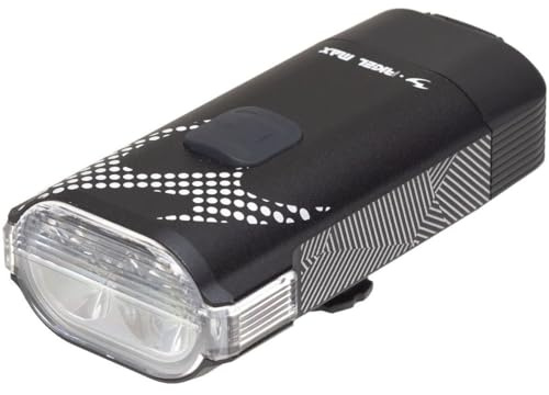 Moon Light the Way You Ride On Rigel Max 1500 Lumens IPX7 Rechargeable Handlebar Mounted Front Cycle Light, Built-in Battery, Max Runtime 56 Hours, Black