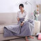 LILOVE Electric Blanket Single, 75x120cm Heated Blanket USB Powered 5V Energy Efficient, 3 Temperature Setting, Soft Flannel, Electric Heated Blanket Throw for Sofa Chair, Machine Washable (Grey)