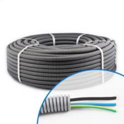Gaine ICTA préfilée 3G1,5 NBV/J - Diamètre 16 mm - Rouleau de 100 m