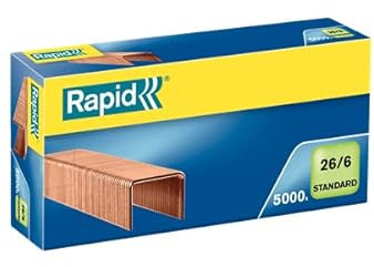 R:Agrafes 26/6mm 5M CU Standard
