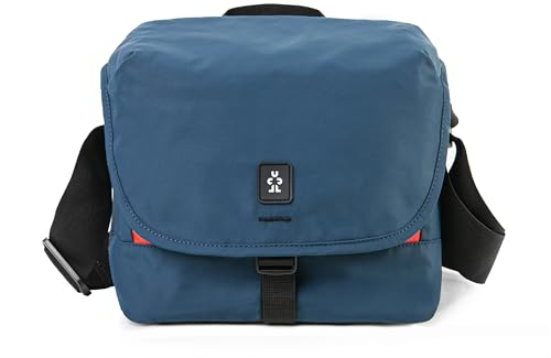 CRUMPLER Track Shot Camera Sling 3800, Kameratasche mit 11 Tabletfach, Marineblau