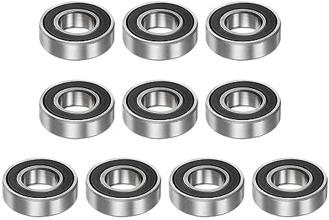 QUARKZMAN 10 Stück 6002-2RS Kugellager 15x32x9mm Hohe Karbonstahl Z2 | Doppelsiegel für Motoren
