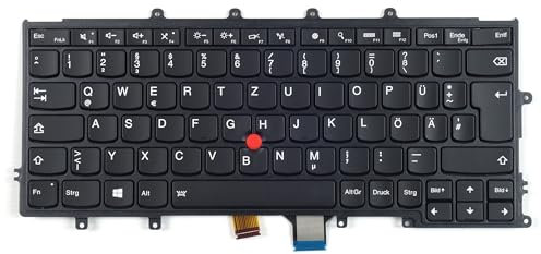 tradebit - Tastatur für Lenovo ThinkPad X230S X240 X250 X260 X270 BeleUteuntung DE QWERTZ