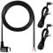 KUOQIY 3 Pezzi 100cm 22AWG Angolo Retto USB Tipo C Maschio SPina Cavo 4 Fili di Alimentazione Pigtail Cavo, 5V 3A USB-C a 4 Pin Connettore Aperto a Filo Nudo, per Fai da Te