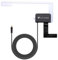 VALTRON DAB+ Antenne V1 mit MCX-Anschluss, Scheibenantenne Externe hochgewinnende, Digtial DAB Autoradio Antenne mit 3m Kabel, DAB Antenne Glass Montage für Blaupunkt, Pioneer, Kenwood, Alpine