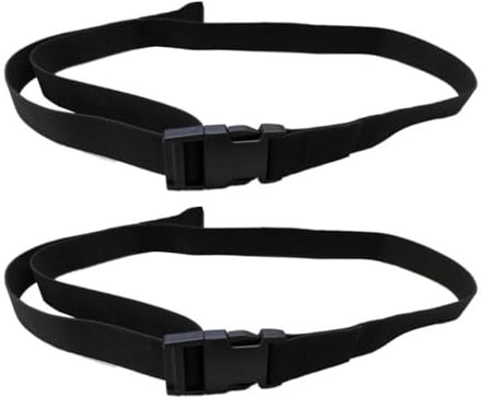 2 Stück Golfwagengurte mit Schnellverschluss-Schnalle, verstellbarer Golf-Trolley-Gurtband für Sportgepäck, Rucksack, Golftasche, Rackhalter